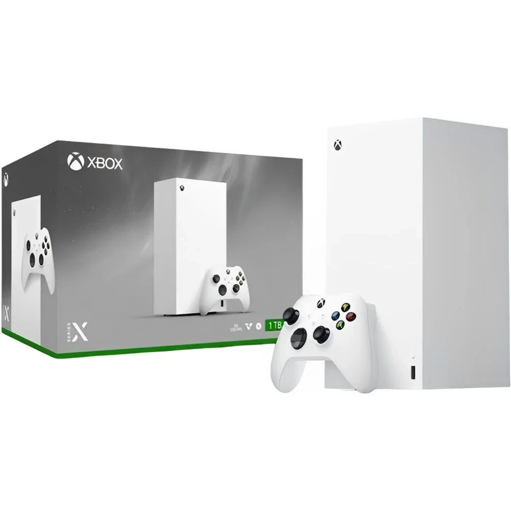 Console XBOX Series X 1TB Microsoft Bivolt - Branco.